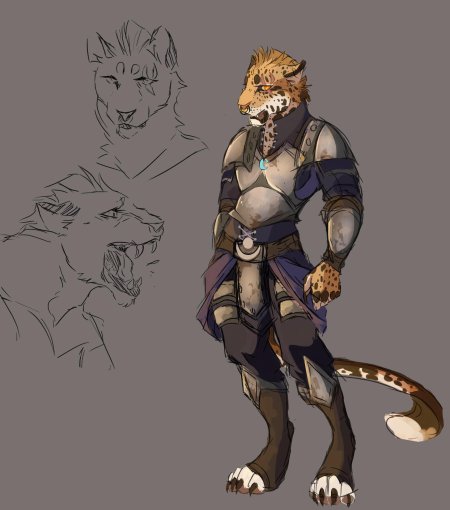 Леопард фурри