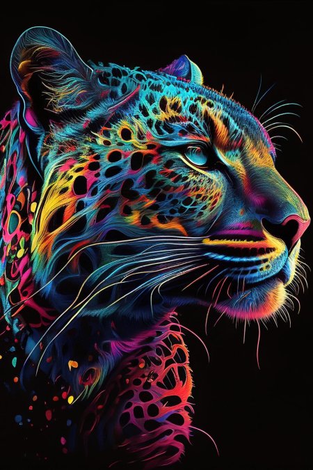 Разноцветные животные