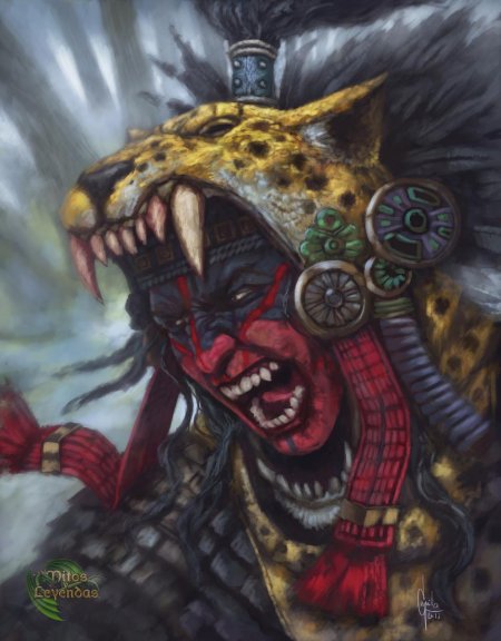 Воин ягуар ацтеков