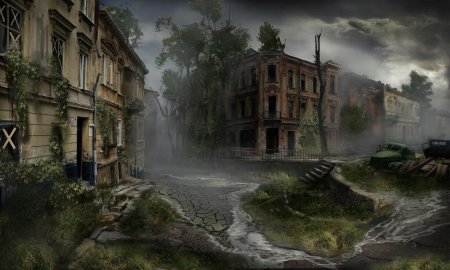 Заброшенный город the last of us