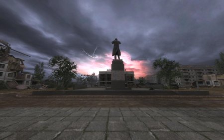 Памятник ленину в припяти