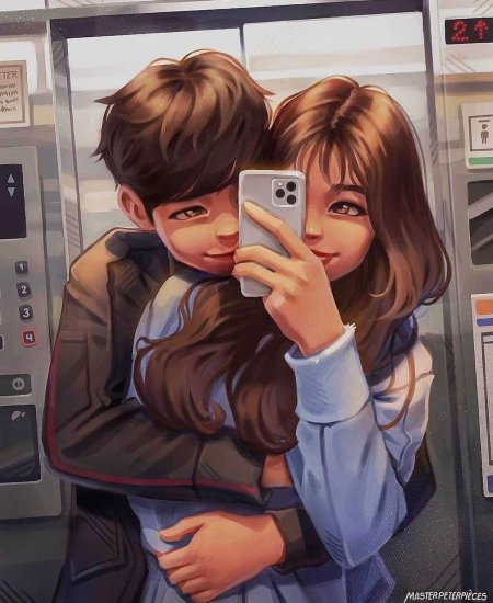 Аниме пары милые