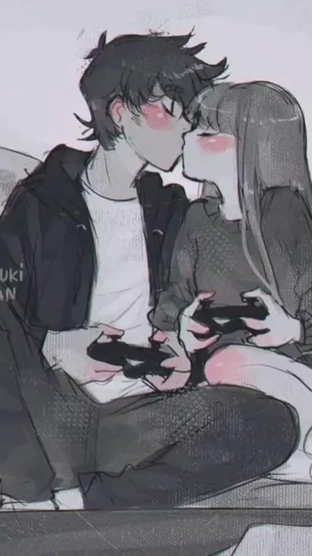 Аниме пары милые