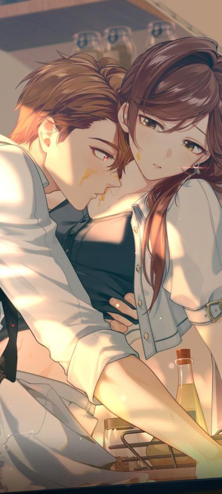 Пара аниме арт