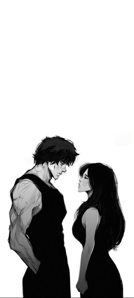 Арты парень и девушка