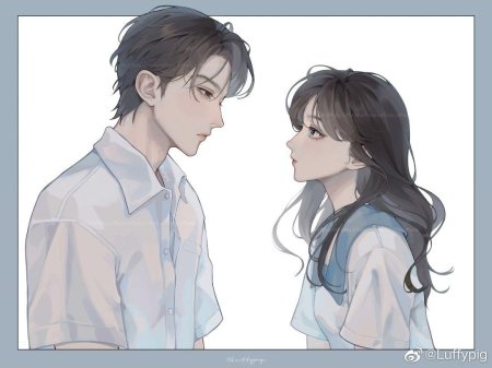 Аниме девушка красивая