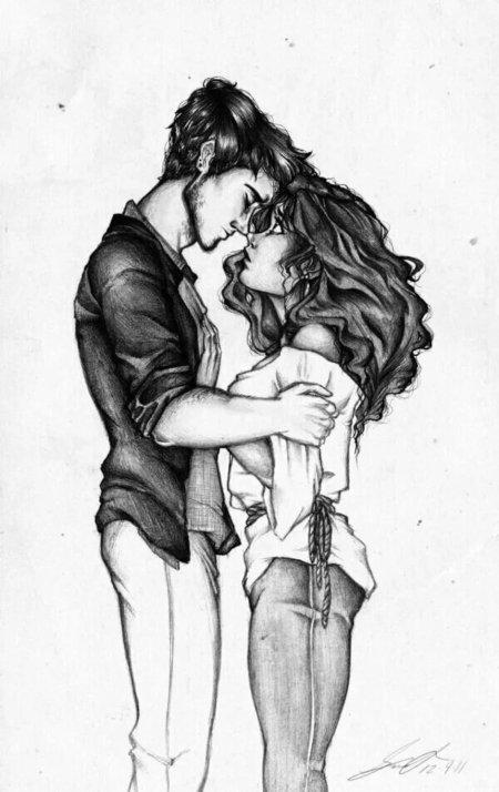 Рисунки влюбленных