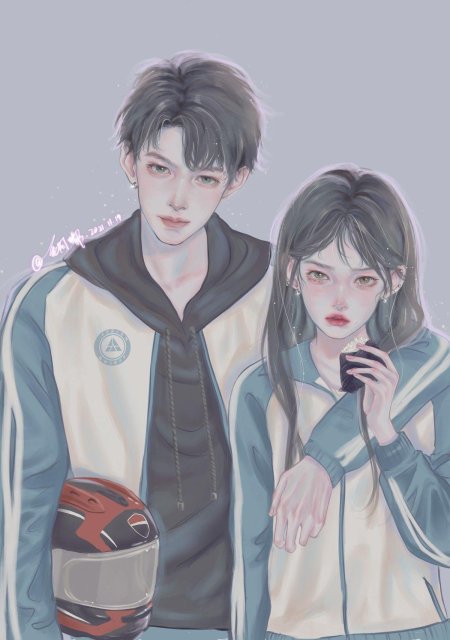 Рисунки пар аниме