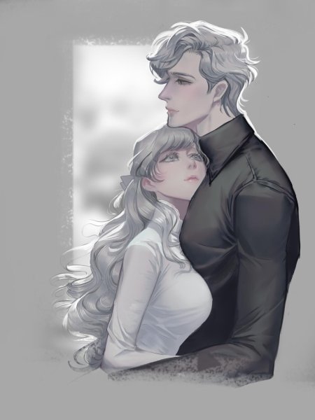 Рисунки пар аниме