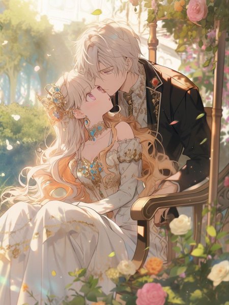 Милая аниме пара