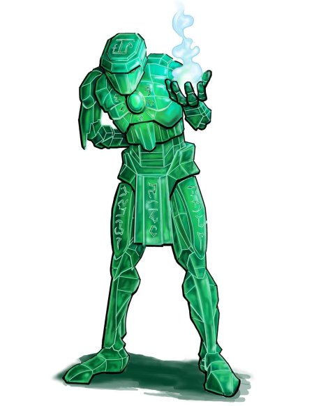 Изумрудный голем