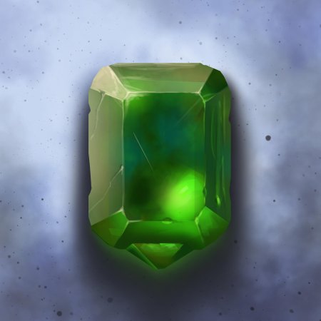 Изумруд зеленый