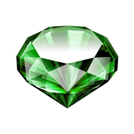 Зелёный драгоценный камень