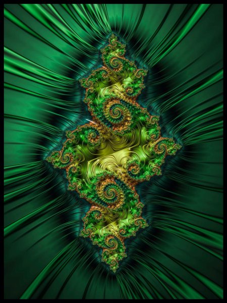 Зеленый фрактал