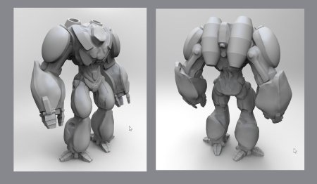 Мини робот концепт