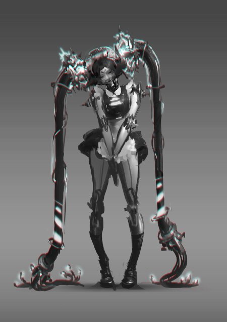 Cyberpunk роботы