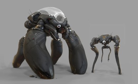 Робот концепт арт