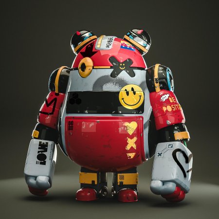 Киберпанк робот