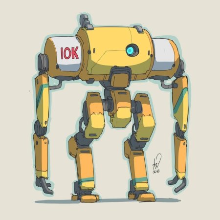 Роботы арты простые