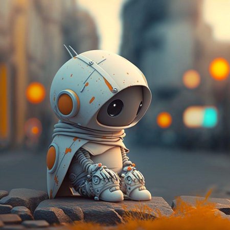 Робот милый