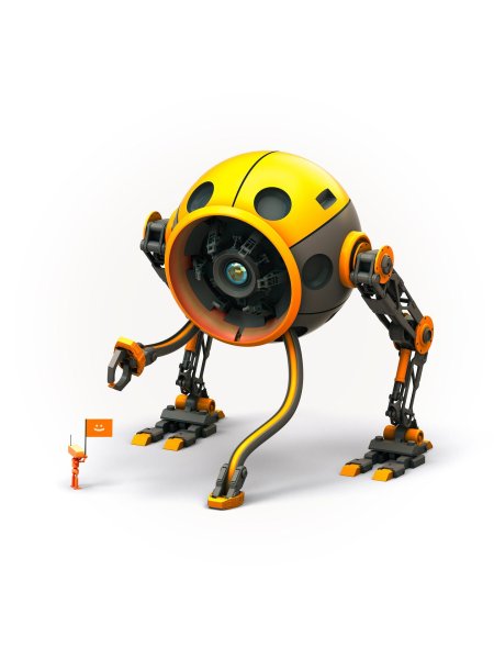 Персонажи роботы