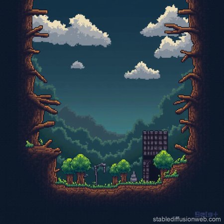 Pixel art game