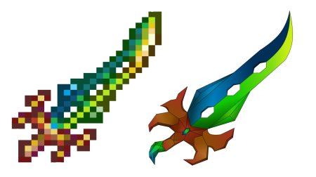 Зачарованный меч террария арт