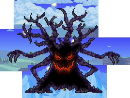 Террария босс дерево