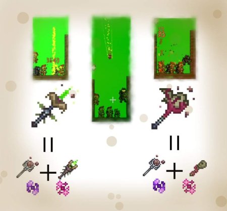 Магическое оружие из террарии