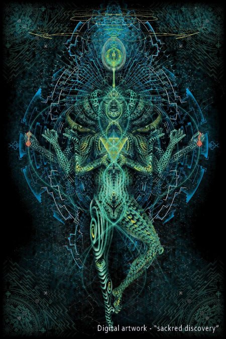 Флюрные полотна психоделические