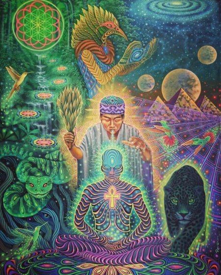 Шаман аяваска