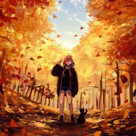 Осенний парк арт