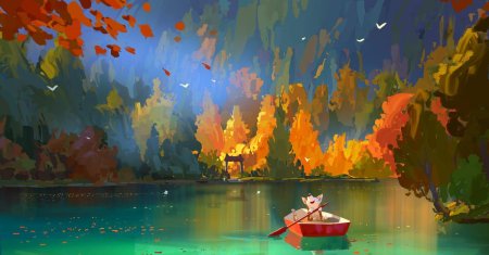 Осень корабли