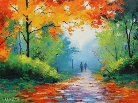 Осенние пейзажи картины