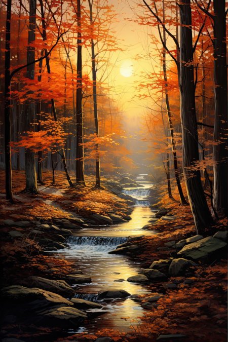 Осенние пейзажи картины