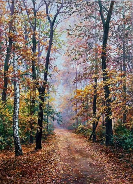 Янулевич геннадий художник осень