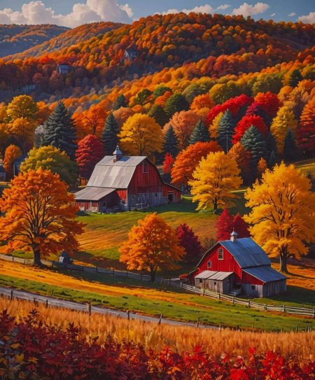 Вермонт штат сша природа