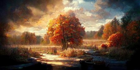 Осени пейзаж