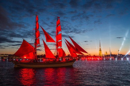 Парусник алые паруса питер