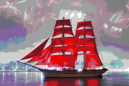 Корабль с алыми парусами
