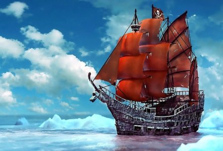 Пиратский корабль