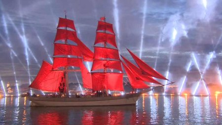 Санкт петербург алые паруса