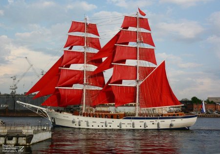 Бриг россия алые паруса