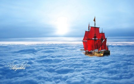 Парусник с алыми парусами