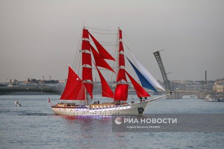 Бриг россия алые паруса