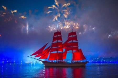 Корабль с алыми парусами