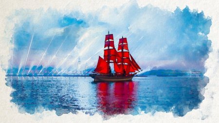 Корабль с алыми парусами