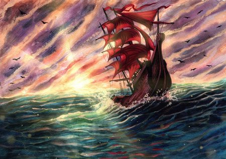 Корабль с алыми парусами класс