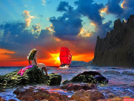 Алые паруса море ассоль