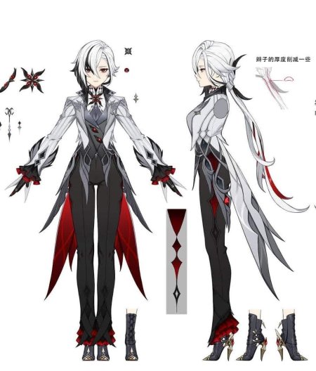 Концепт арты арлекино геншин